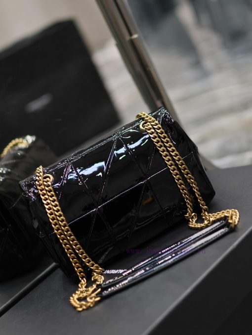 Yves Saint Laurent Bags Lacquer leather styleJAMIE_Sized 20cm splicing version, made of Italian imported patent leat jqztqbci - Image 7