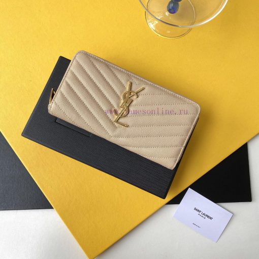 Yves Saint Laurent Bags Y's popular wallet, a brand new upgraded version of the V-line single pull model, is a top t 5pa4ufia - Image 2