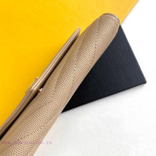 Yves Saint Laurent Bags Y's envelope long clip is made of imported original cowhide pressed caviar and customized wi 3thzjn1a - Image 5