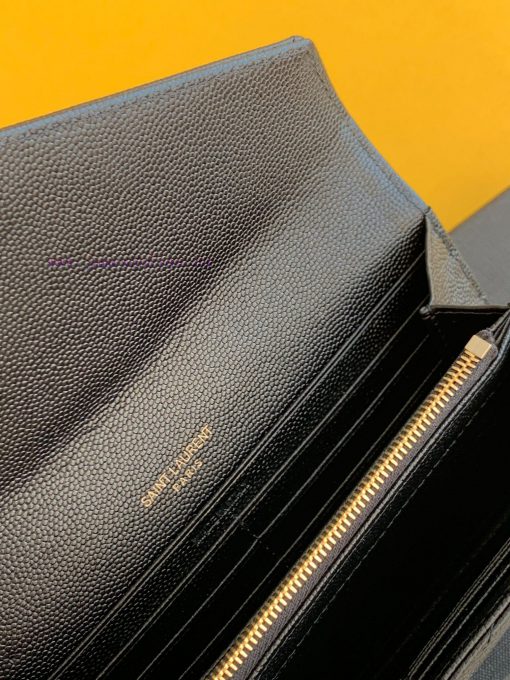 Yves Saint Laurent Bags Y's envelope long clip is made of imported original cowhide pressed caviar and customized wi 2hg6zgmr - Image 10
