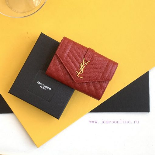 Yves Saint Laurent Bags Y's two fold envelope zero walletCard package and short package have arrivedMONOGRAM small M 78gryewg
