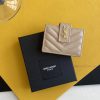 Yves Saint Laurent Bags YSL 2021 New Mini Change Organ Card Bag Authentic Development [Rose] [Rose] Imported Small P zd4jf0o8