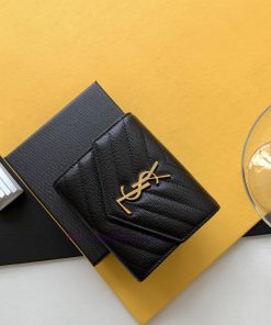 Yves Saint Laurent Bags Boutique -403943 with complete set of latest packagingSLoro Piana Triple Fold Wallet Ball Pa 97ddj0db