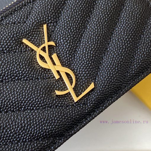 Yves Saint Laurent Bags New Saint Laurent Card Bag Authentic Development [Rose] [Rose] Imported Small Particle Leath 4hqr3e5z - Image 4