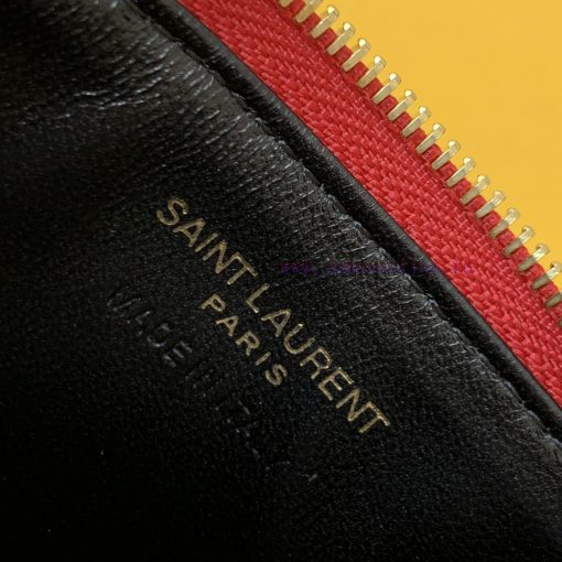 Yves Saint Laurent Bags New Saint Laurent Card Bag Authentic Development [Rose] [Rose] Imported Small Particle Leath xry4us2m - Image 10