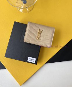 Yves Saint Laurent Bags Y Home Short Clip Authentic Development Imported cowhide pressed caviar with one central com 4f3teeuc