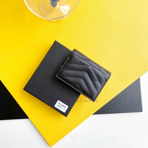 Yves Saint Laurent Bags Y Home Short Clip Authentic Development Imported cowhide pressed caviar with one central com 510n8xh2 - Image 3