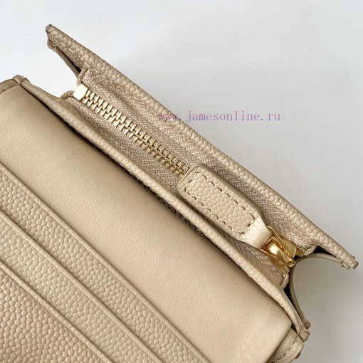 Yves Saint Laurent Bags Y Home Short Clip Authentic Development Imported cowhide pressed caviar with one central com 4f3teeuc - Image 9