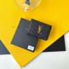 Yves Saint Laurent Bags Y Home Short Clip Authentic Development Imported cowhide pressed caviar with one central com redpq4ac