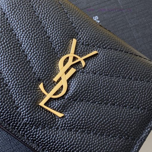 Yves Saint Laurent Bags Y Home Short Clip Authentic Development Imported cowhide pressed caviar with one central com redpq4ac - Image 6
