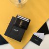 Yves Saint Laurent Bags SLoro Piana crocodile pattern card clip credit clip metal interlocking YSL standard, jacquar 1qrhcjb9