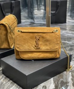Yves Saint Laurent Bags Niki's latest frosted styleNIKI_ Matte Leather Series, 100% Imported Matte Leather, Inner an 5k6yhls9