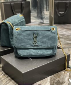 Yves Saint Laurent Bags Niki's latest frosted styleNIKI_ Matte Leather Series, 100% Imported Matte Leather, Inner an ss6h7nwf