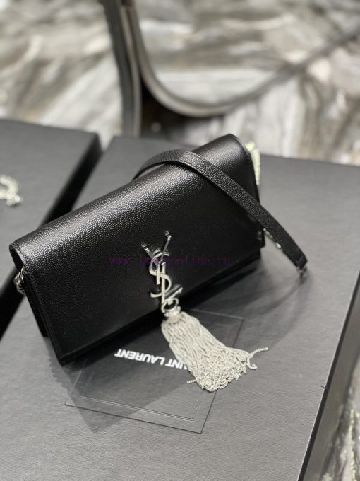 Yves Saint Laurent Bags 𝑲𝒂𝒕𝒆𝑴𝒐𝒏𝒐𝒈𝒓𝒂𝒎 _ Tassel chain bag, detachable shoulder strap for handbag, 6 card slots, 1 zipp 3f9035x1 - Image 5