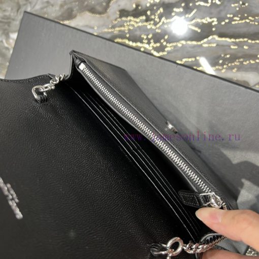Yves Saint Laurent Bags 𝑲𝒂𝒕𝒆𝑴𝒐𝒏𝒐𝒈𝒓𝒂𝒎 _ Tassel chain bag, detachable shoulder strap for handbag, 6 card slots, 1 zipp 3f9035x1 - Image 10