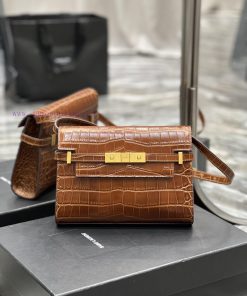 Yves Saint Laurent Bags 𝙈𝙖𝙣𝙝𝙖𝙩𝙩𝙖𝙣 𝟮𝟰𝙘𝙢Synchronized with the new Manhattan baguette bag, small size 24cm, newly arriv bqnacg1s