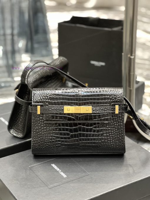 Yves Saint Laurent Bags 𝙈𝙖𝙣𝙝𝙖𝙩𝙩𝙖𝙣 𝟮𝟰𝙘𝙢Synchronized with the new Manhattan baguette bag, small size 24cm, newly arriv 29lkh2au - Image 2