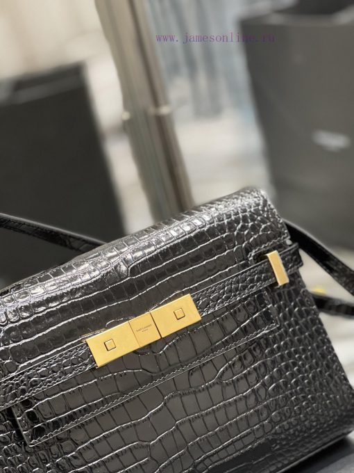 Yves Saint Laurent Bags 𝙈𝙖𝙣𝙝𝙖𝙩𝙩𝙖𝙣 𝟮𝟰𝙘𝙢Synchronized with the new Manhattan baguette bag, small size 24cm, newly arriv 29lkh2au - Image 5