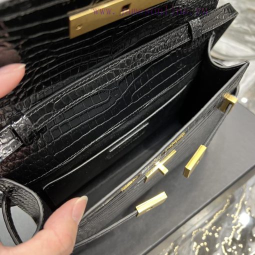 Yves Saint Laurent Bags 𝙈𝙖𝙣𝙝𝙖𝙩𝙩𝙖𝙣 𝟮𝟰𝙘𝙢Synchronized with the new Manhattan baguette bag, small size 24cm, newly arriv 29lkh2au - Image 9