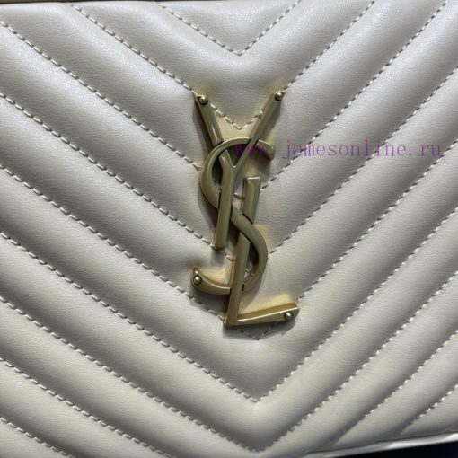 Yves Saint Laurent Bags 𝑳𝒐𝒖 Camera Bag - Apricot Gold BuckleTop imported Italian cowhide is matched with frosted lea fejjyhj7 - Image 6