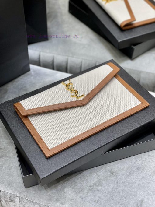 Yves Saint Laurent Bags 𝑼𝒑𝒕𝒐𝒘𝒏 _ New HandbagThe most classic iconic metal logo, made of Italian imported cowhide, is un06lgpf - Image 3