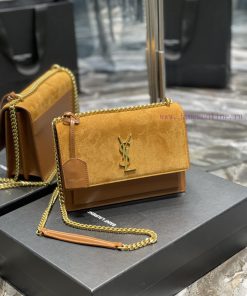 Yves Saint Laurent Bags 𝑺𝒖𝒏𝒔𝒆𝒕 _ Matte SeriesSuper Super Invincible Hot Sunset, Made with Italian custom-made toothp ir54blr0