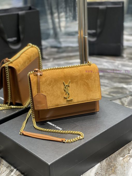 Yves Saint Laurent Bags 𝑺𝒖𝒏𝒔𝒆𝒕 _ Matte SeriesSuper Super Invincible Hot Sunset, Made with Italian custom-made toothp ir54blr0