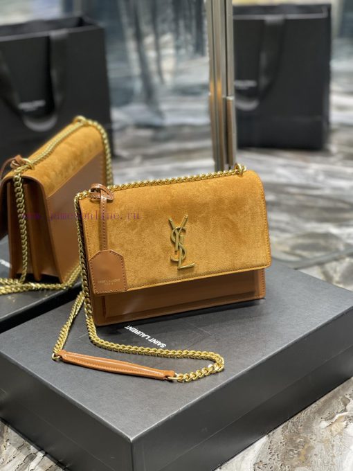 Yves Saint Laurent Bags 𝑺𝒖𝒏𝒔𝒆𝒕 _ Matte SeriesSuper Super Invincible Hot Sunset, Made with Italian custom-made toothp ir54blr0 - Image 2