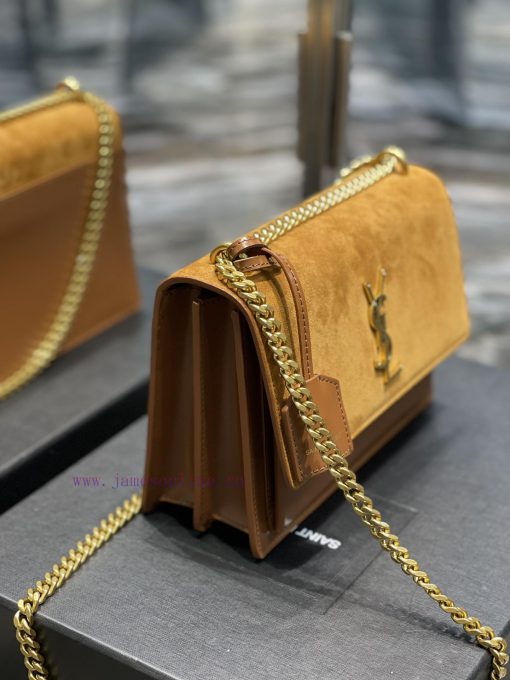 Yves Saint Laurent Bags 𝑺𝒖𝒏𝒔𝒆𝒕 _ Matte SeriesSuper Super Invincible Hot Sunset, Made with Italian custom-made toothp ir54blr0 - Image 4
