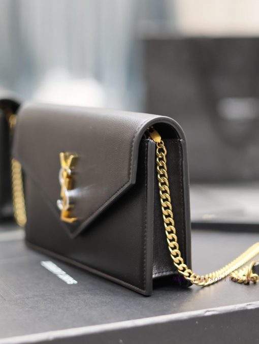 Yves Saint Laurent Bags Black lambskin with three colors_Monogram woc_19cm The WoC small envelope bag is coming soon a5sl9tup - Image 6