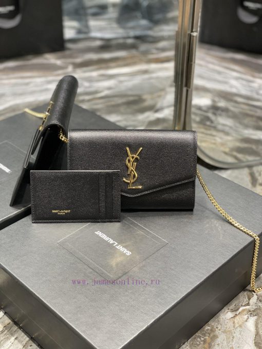 Yves Saint Laurent Bags 𝑈𝑝𝑡𝑜𝑤𝑛 _ Mini envelope packageThe most classic iconic metal logo, paired with a detachable c q0tvehq4