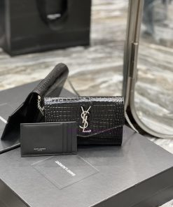 Yves Saint Laurent Bags 𝑈𝑝𝑡𝑜𝑤𝑛 _ Mini envelope packageThe most classic iconic metal logo, paired with a detachable c dek4eire