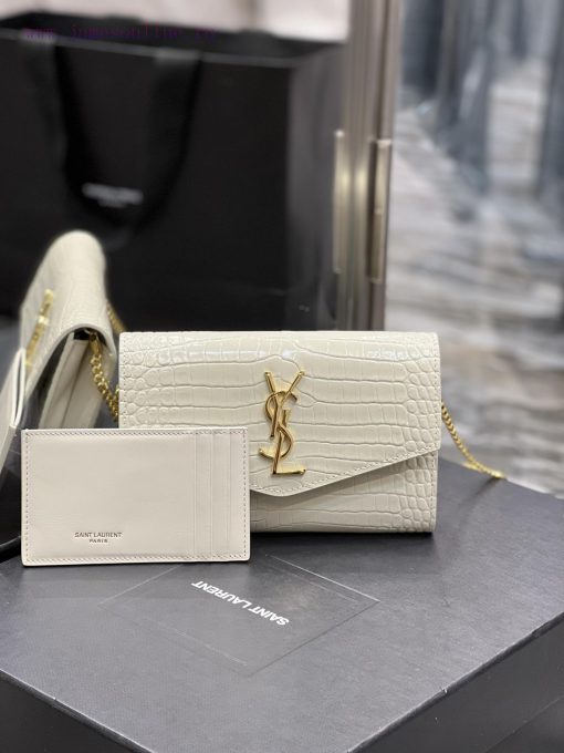 Yves Saint Laurent Bags 𝑈𝑝𝑡𝑜𝑤𝑛 _ Mini envelope packageThe most classic iconic metal logo, paired with a detachable c 1tryc6m9