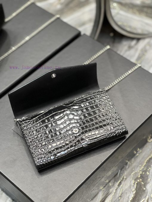 Yves Saint Laurent Bags 𝑈𝑝𝑡𝑜𝑤𝑛 _ Mini envelope packageThe most classic iconic metal logo, paired with a detachable c dek4eire - Image 7