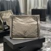 Yves Saint Laurent Bags 𝙉𝙄𝙆𝙄 𝙎𝙃𝙊𝙋𝙋𝙄𝙉𝙂 𝘽𝘼𝙂_Imported wrinkled oil wax cowhide from Italy, wrapped entirely in cowhide, ishm0gvd