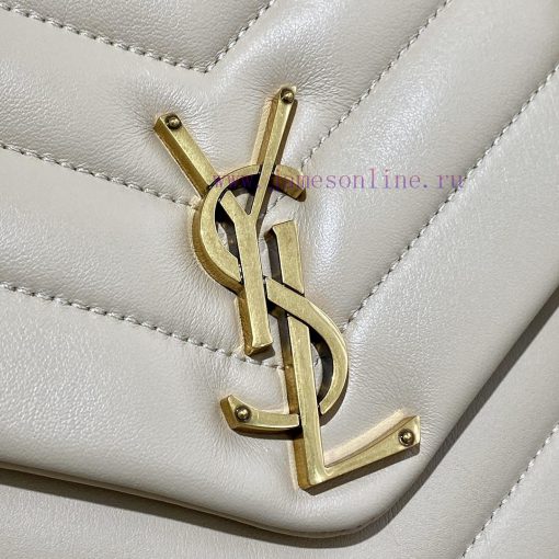 Yves Saint Laurent Bags NEW New Color - Apricot with Gold BuckleThe latest upgraded version of LOULOU Medium is a su 1gdpno0q - Image 4