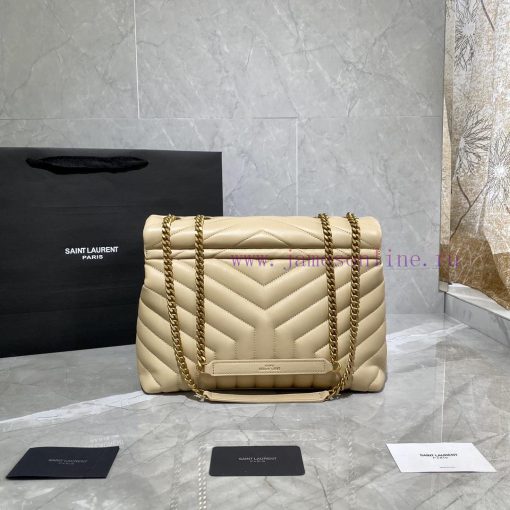 Yves Saint Laurent Bags NEW New Color - Apricot with Gold BuckleThe latest upgraded version of LOULOU Medium is a su 1gdpno0q - Image 7
