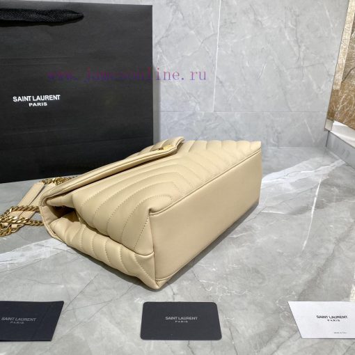 Yves Saint Laurent Bags NEW New Color - Apricot with Gold BuckleThe latest upgraded version of LOULOU Medium is a su 1gdpno0q - Image 8