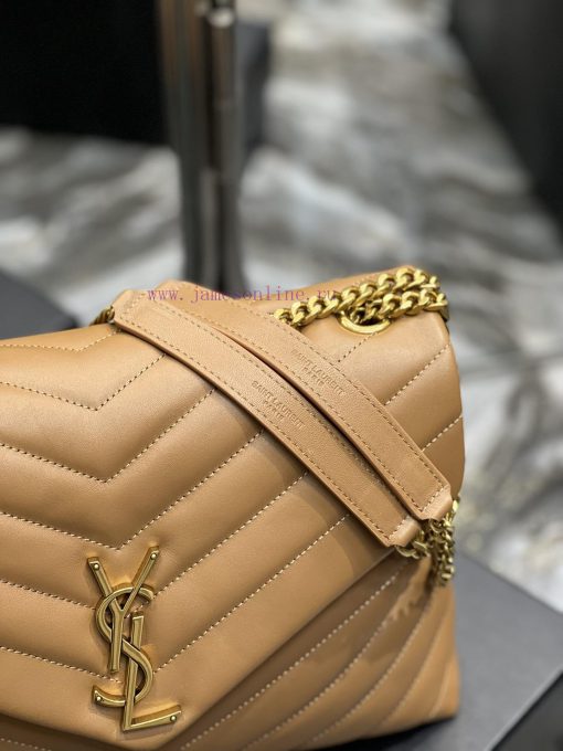 Yves Saint Laurent Bags ▪ 𝑳𝑶𝑼𝑳𝑶𝑼 ▪ New colorCaramel color paired with gold buckle_The latest upgraded version of LO p8r8e6l2 - Image 5