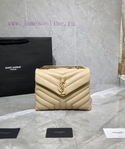 Yves Saint Laurent Bags NEW New Color - Apricot with Gold BuckleThe latest upgraded version of LOULOU small, importe 58xwwgp2