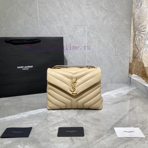 Yves Saint Laurent Bags NEW New Color - Apricot with Gold BuckleThe latest upgraded version of LOULOU small, importe 58xwwgp2 - Image 2