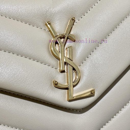 Yves Saint Laurent Bags NEW New Color - Apricot with Gold BuckleThe latest upgraded version of LOULOU small, importe 58xwwgp2 - Image 5