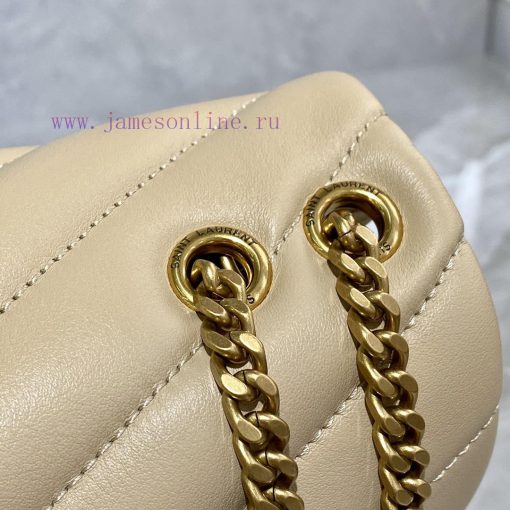 Yves Saint Laurent Bags NEW New Color - Apricot with Gold BuckleThe latest upgraded version of LOULOU small, importe 58xwwgp2 - Image 6