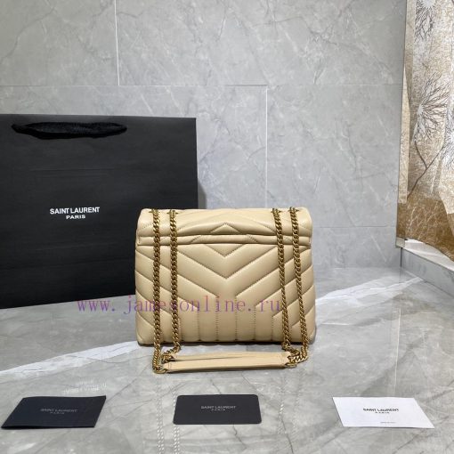Yves Saint Laurent Bags NEW New Color - Apricot with Gold BuckleThe latest upgraded version of LOULOU small, importe 58xwwgp2 - Image 8