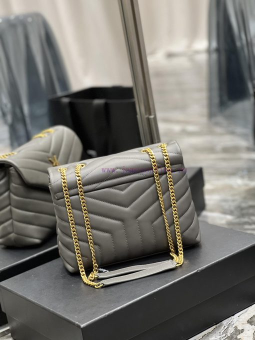 Yves Saint Laurent Bags ▪ 𝑳𝑶𝑼𝑳𝑶𝑼  ▪  New colorGrey gold buckle_The latest upgraded version of LOULOU small, importe 2qk8dqf6 - Image 7
