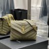 Yves Saint Laurent Bags ▪ 𝑳𝑶𝑼𝑳𝑶𝑼  ▪  New colorGreen gold buckle_The latest upgraded version of LOULOU small, import 1ya6yp6y