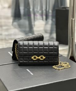 Yves Saint Laurent Bags LE MAILLON Quilted Sheepskin Chain BagAbsolutely right, it belongs to the "One Eye Love" ser 2cmyg2lc