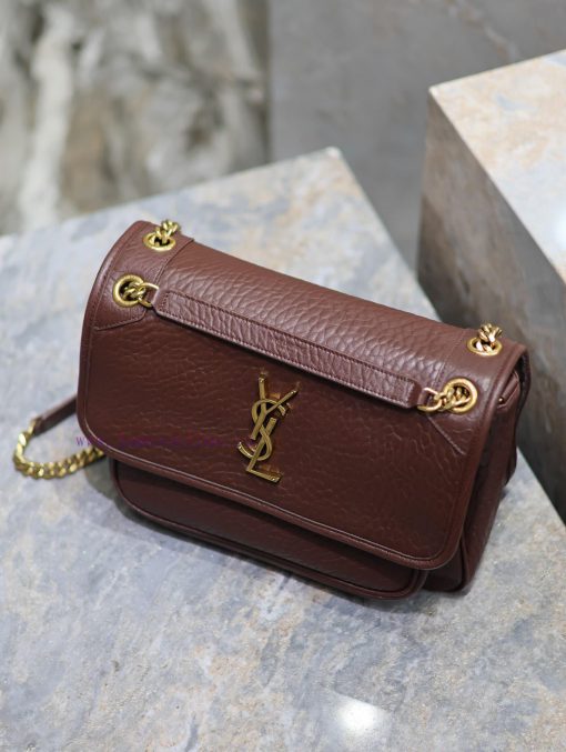 Yves Saint Laurent Bags Niki-28cm coffee colored elephant pattern with gold buckleIt's not too cool at all. The bag vcgdsrw6 - Image 5