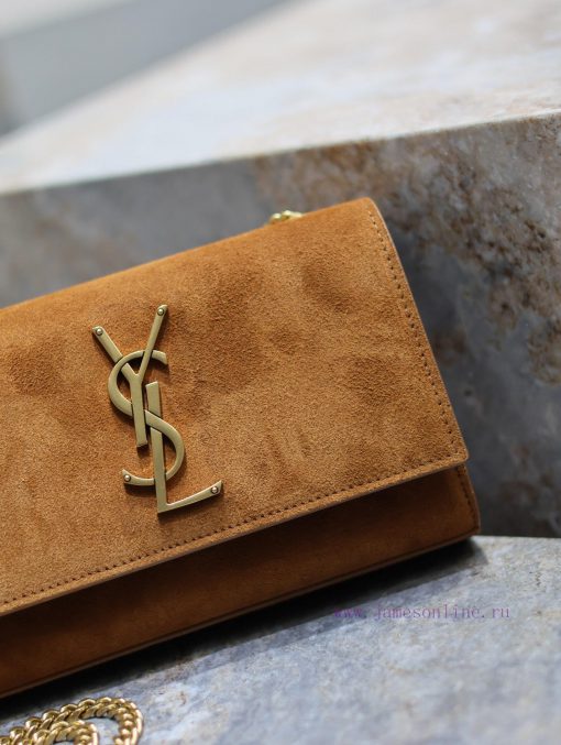 Yves Saint Laurent Bags Earth yellow frosted gold buckle~KATE 20cm latest size, timeless style, irresistible super c xt9jxgxh - Image 5