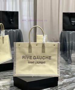 Yves Saint Laurent Bags _Rive Gauche Tote Bag, Left Bank Shopping Bag ️, from custom cotton and linen to logo embroi 2i2oaxs9